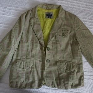 American Eagle Plaid jacket XL